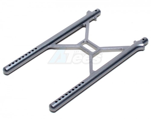 GPM Racing HPI Nitro MT 2 Aluminum Front Body Post - 1pc Gun Metal