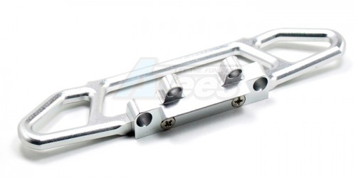 GPM Racing HPI Nitro MT 2 Aluminum Front Animal Guard - 1 set Silver