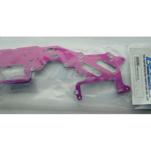 GPM Racing HPI Nitro MT Aluminum Radio Plate Upper Chassis W/ Post Purple