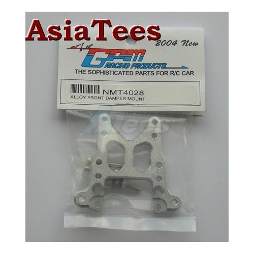 GPM Racing HPI Nitro MT Aluminum Front Shock Tower Silver