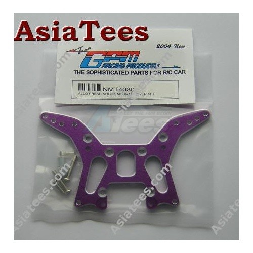 GPM Racing HPI Nitro MT Aluminum Rear Shock Tower Purple