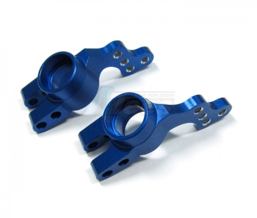 GPM Racing HPI RS4 3 Aluminum Rear Knuckle Arm 1 Pair Set Blue
