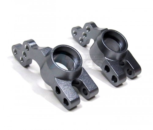 GPM Racing HPI RS4 3 Aluminum Rear Knuckle Arm 1 Pair Set Gun Metal