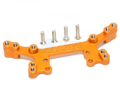 GPM Racing HPI RS4 3 Aluminum Rear Shock Mount Tower With Screws-1pc Set Gold