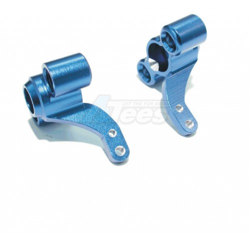 GPM Racing Team Associated Nitro TC3 Aluminum Front / Rear Knuckle Arm Set Blue