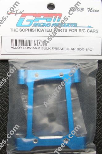 GPM Racing Team Losi XXX-NT Aluminum Lower Arm Bulk For Rear Gear Box With Screws - 1pc Set