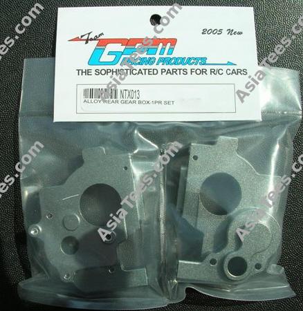 GPM Racing Team Losi XXX-NT Aluminum Rear Gear Box Set Gun Metal