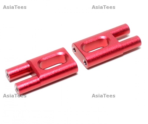 GPM Racing Team Losi XXX-NT Aluminum Rear Servo Mount - 1pr