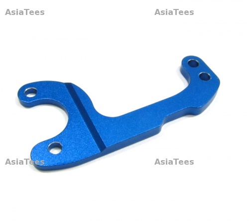 GPM Racing Team Losi XXX-NT Aluminum Rear Gear Box Right Side Plate(3mm Thick) - 1pc Blue
