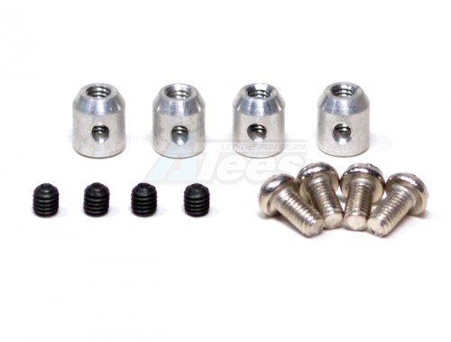 GPM Racing Miscellaneous All Oil Linkage Set For Brake Silver