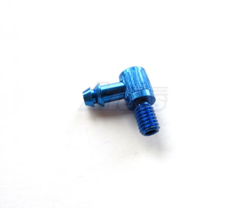 GPM Racing Miscellaneous All Oil Nipple (l-shape Design)-1pc Blue