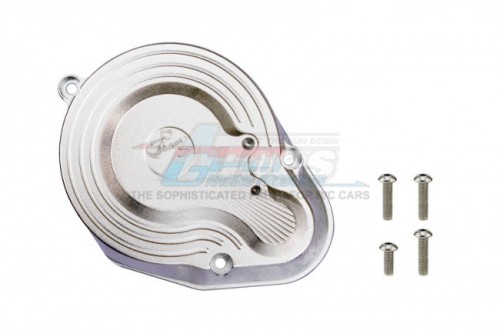 GPM Racing Axial RBX10 Aluminium Main Gear Cover - 5Pcs Set Silver