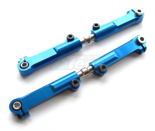 GPM Racing Team Associated RC8 Aluminum Rear Upper Arm - 1 Pair Blue