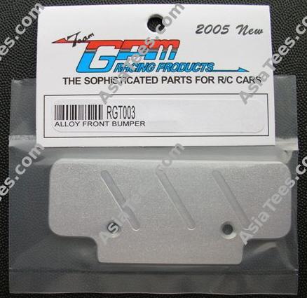 GPM Racing Team Associated RC10GT Aluminum Front Bumper Silver