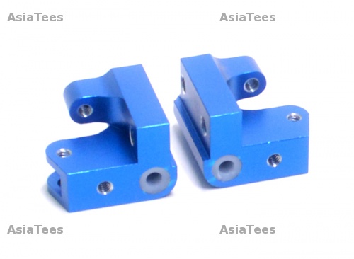 GPM Racing Team Associated RC10GT Aluminum Front Bulk Head Set Blue