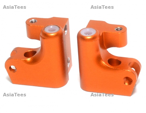 GPM Racing Team Associated RC10GT Aluminum Front Bulk Head-1pc Orange