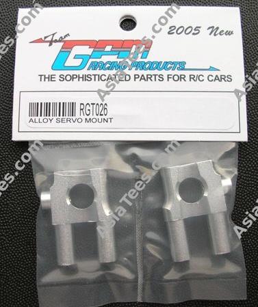 GPM Racing Team Associated RC10GT Aluminum Servo Mount Silver