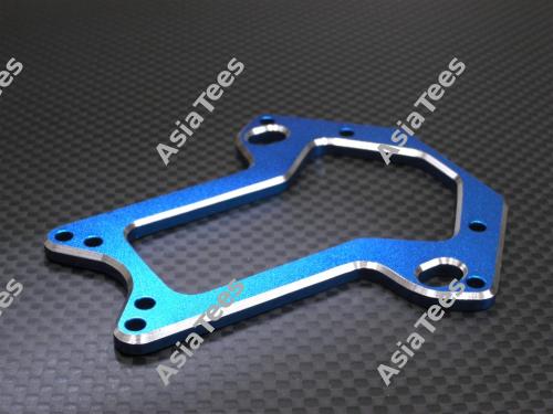 GPM Racing Team Associated RC10GT Aluminum Front Shock Stay Blue