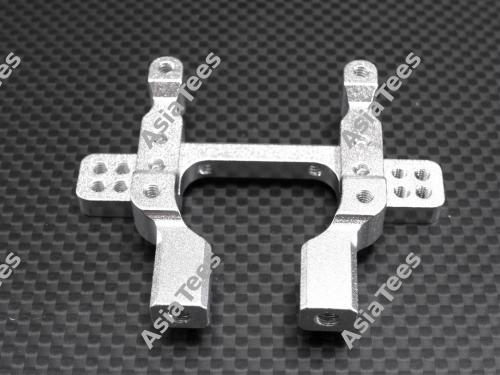 GPM Racing Team Associated RC10GT Aluminum Rear Bulk Head Silver