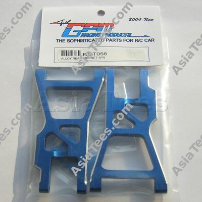 GPM Racing Team Associated RC10GT Aluminum Rear Arm Set Blue