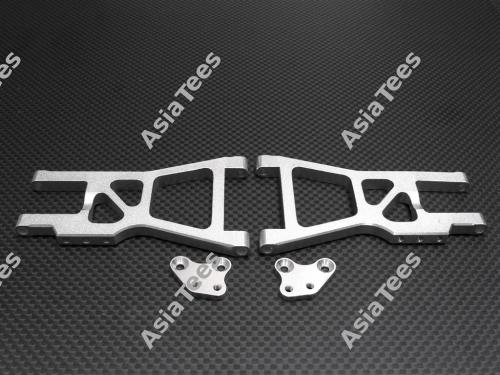 GPM Racing Team Associated RC10GT Aluminum Rear Arm Set Silver