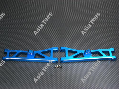 GPM Racing Team Associated RC10GT2 Aluminum Front Arm - 1 pair Blue