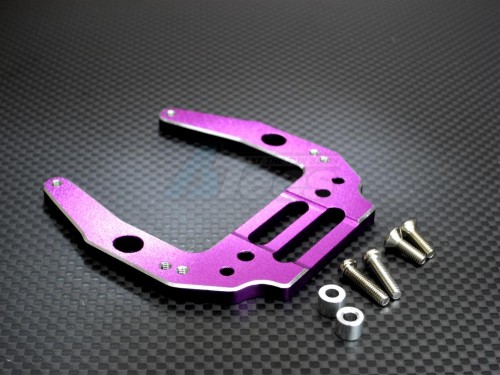 GPM Racing HPI Nitro, Rush Evo Aluminum Front Shock Mount Tower Purple