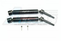 GPM Racing Team Losi Rock Rey Harden Steel #45 Front Axle W. Aluminium Body - 4Pcs Set Black