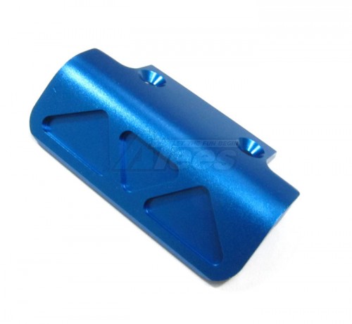 GPM Racing Traxxas Rustler VXL Aluminum Front Bumper - 1set Blue