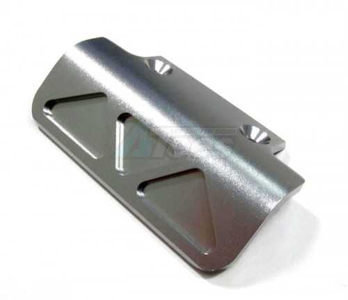 GPM Racing Traxxas Rustler VXL Aluminum Front Bumper - 1set Gun Metal