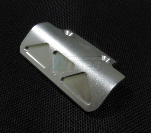 GPM Racing Traxxas Rustler VXL Aluminum Front Bumper - 1set Silver