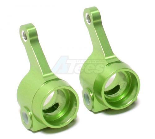 GPM Racing Traxxas Rustler VXL Aluminum Front Knuckle 1 Pair Green