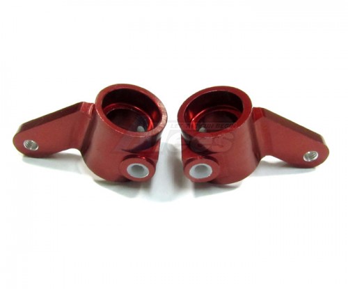 GPM Racing Traxxas Rustler VXL Aluminum Front Knuckle 1 Pair Red