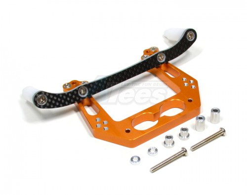 GPM Racing Traxxas Rustler VXL Aluminum Front Damper Mount Set Gold