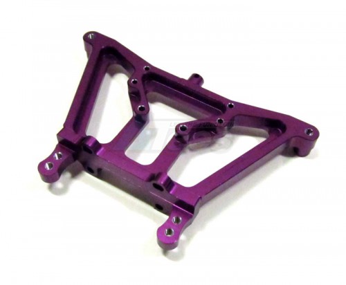 GPM Racing Traxxas Rustler VXL Aluminum Rear Damper Mount Purple