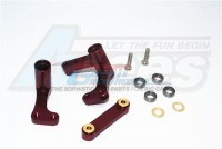 GPM Racing Traxxas Rustler VXL Aluminum Steering Assembly - 1set Brown