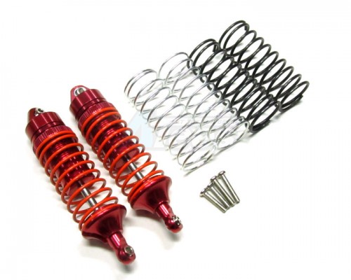 GPM Racing Traxxas Rustler VXL Aluminum Front Adjustable Spring Damper Red
