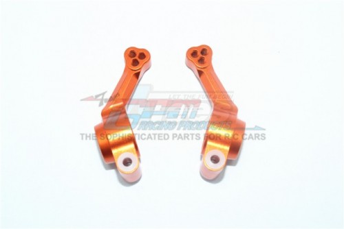 GPM Racing Traxxas Rustler VXL Aluminium Rear Knuckle Arm (For 67076-4) - 2Pcs Set Orange