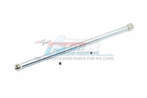 GPM Racing Traxxas Rustler VXL Stainless Steel + Aluminium Center Drive Shaft - 5Pcs Set (For 67076-4) Gun Metal