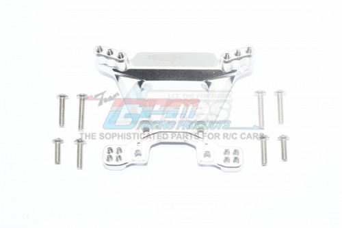 GPM Racing Traxxas Rustler VXL Aluminium Front Damper Mount (For VXL 67076-4) Gun Metal