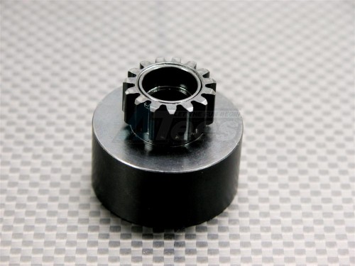 GPM Racing Team Associated Monster GT Steel Clutch Main Gear (15T) Black