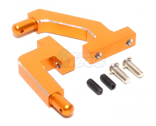 GPM Racing HPI Savage 21 Aluminum Fuel Tank Mount 1 Pair (SAV, SAX) Gold