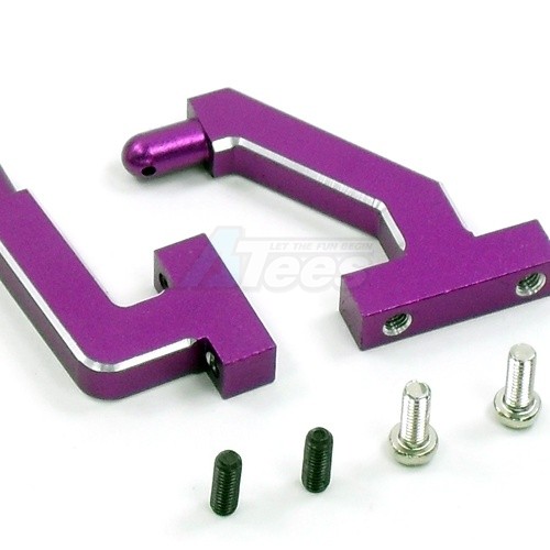 GPM Racing HPI Savage 21 Aluminum Fuel Tank Mount 1 Pair (SAV, SAX) Purple