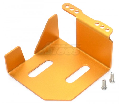 GPM Racing HPI Savage 21 Aluminum Fuel Tank Protector - 1pc (sav, Sax) Gold