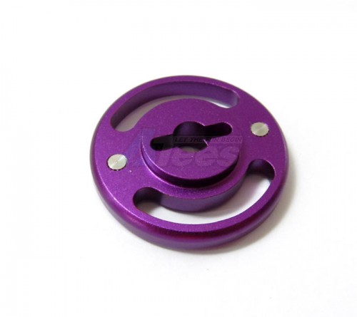 GPM Racing HPI Savage XL Aluminum Spur Gear Adaptor - 1pc Purple