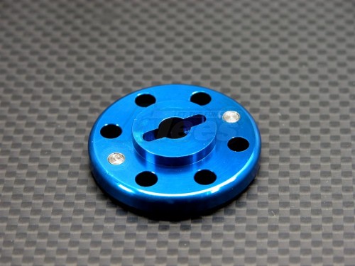 GPM Racing HPI Savage XL Aluminum Spur Gear Adaptor - 1pc Blue