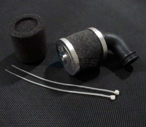 GPM Racing HPI Savage 21 Aluminum Air Filter With Paper Filter - 1 Set (SAV, SAX) Silver