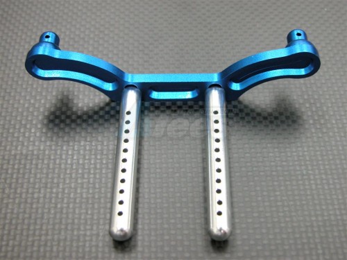 GPM Racing HPI Savage Flux Aluminum Front/rear Body Post With Mount - 1 Set (Sax)
