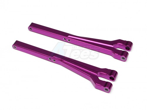 GPM Racing HPI Savage Flux Aluminum Front/rear Upper Arm - 1pr (sax) Purple