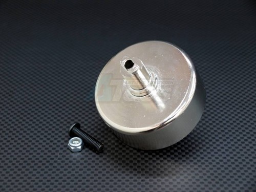 GPM Racing HPI Baja 5SC RTR/5SC SS Steel Clutch Bell Of 5mm Bore With Screw & Lock Nut For Use With Pinions Sbj01618to - 1 Piece Set (baja 5b/5b SS/ 5t) Silver